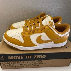 Women’s Nike Dunk Low Next Nature Gold Phantom - DN1431-001 - Size 11.5